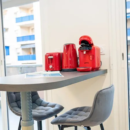 Sublime 2p - 10 Min Near Beaches - Air Conditioning - Garage Antibes