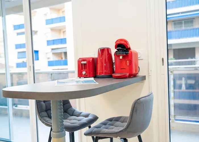 Sublime 2p - 10 Min Near Beaches - Air Conditioning - Garage Antibes